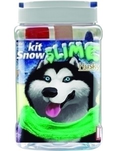 JUEGO INSTANT SLIME KIT SNOW SNOW HUSKY - Pack de 3 unidades