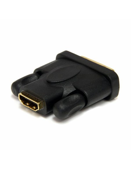 Adaptador HDMI a DVI - DVI-D Macho - HDMI Hembra - Conversor - Negro