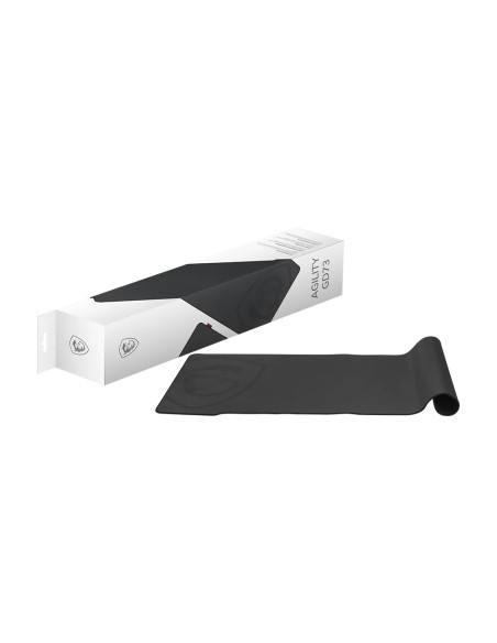 AGILITY GD73 alfombrilla para ratón Alfombrilla de ratón para juegos Negro