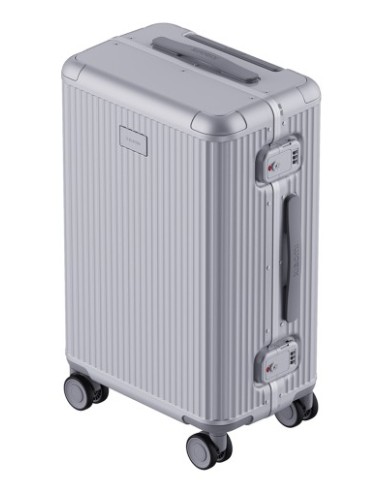 BHR9078GL maleta Armazón duro Plata Policarbonato (PC), Poliéster