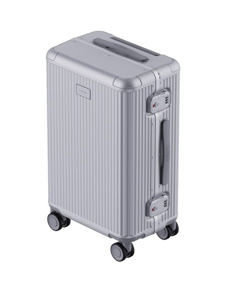 BHR9078GL maleta Armazón duro Plata Policarbonato (PC), Poliéster