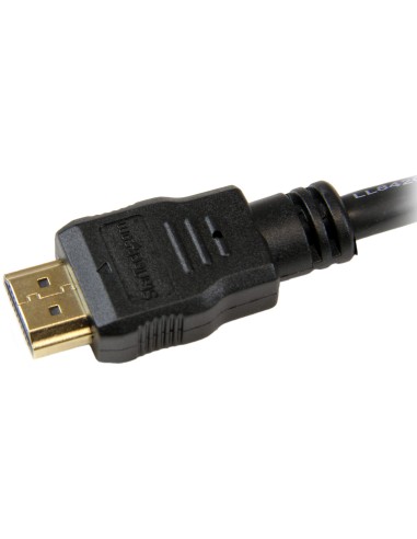 Cable HDMI de alta velocidad de 1m - 2x HDMI Macho - Negro - Ultra HD 4k x 2k