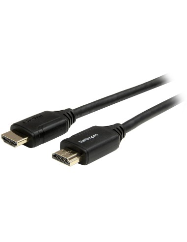Cable de 1m HDMI 2.0 Certificado Premium con Ethernet - HDMI de Alta Velocidad Ultra HD de 4K a 60Hz HDR10 - para Monitores o T
