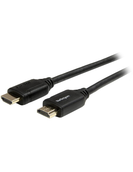 Cable de 1m HDMI 2.0 Certificado Premium con Ethernet - HDMI de Alta Velocidad Ultra HD de 4K a 60Hz HDR10 - para Monitores o T