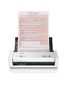 ADS-1200 escaner Escáner con alimentador automático de documentos (ADF) 600 x 600 DPI A4 Negro, Blanco