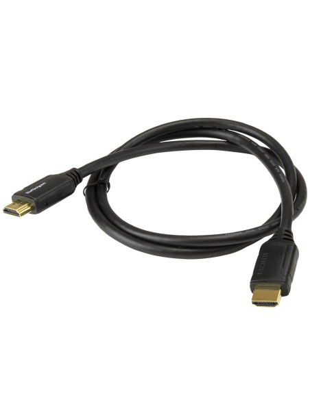 Cable de 1m HDMI 2.0 Certificado Premium con Ethernet - HDMI de Alta Velocidad Ultra HD de 4K a 60Hz HDR10 - para Monitores o T