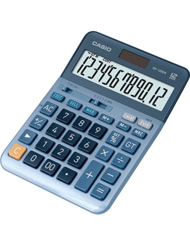 DF-120EM calculadora Escritorio Pantalla de calculadora Azul