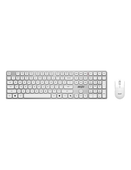 FORGE K210 W COMBO WHITE teclado Ratón incluido Hogar / Oficina USB QWERTY Blanco