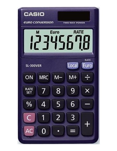 SL-300VER calculadora Bolsillo Azul