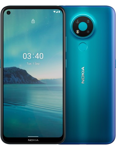 3/4 16,2 cm (6.39") Android 10 4G USB Tipo C 4 GB 64 GB 4000 mAh Azul