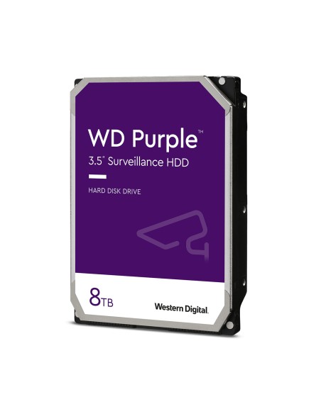 WD Purple disco duro interno 8 TB 5640 RPM 128 MB 3.5" Serial ATA III