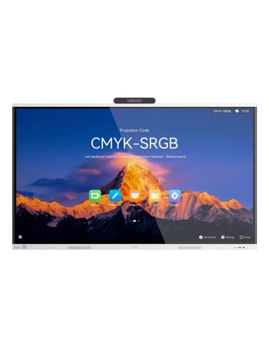 IHS3-86SA 2,18 m (86") 3840 x 2160 Pixeles Wi-Fi 6 (802.11ax) Gris, Negro Bluetooth