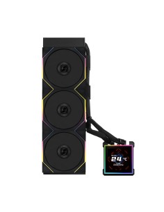 HydroShift II LCD-S 360 TL Procesador Kit de refrigeración líquida 12 cm Negro 1 pieza(s)