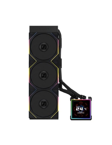 HydroShift II LCD-S 360 TL Procesador Kit de refrigeración líquida 12 cm Negro 1 pieza(s)