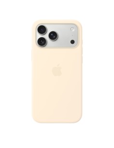 Funda de silicona con MagSafe para el iPhone 17 Pro Max - Vainilla