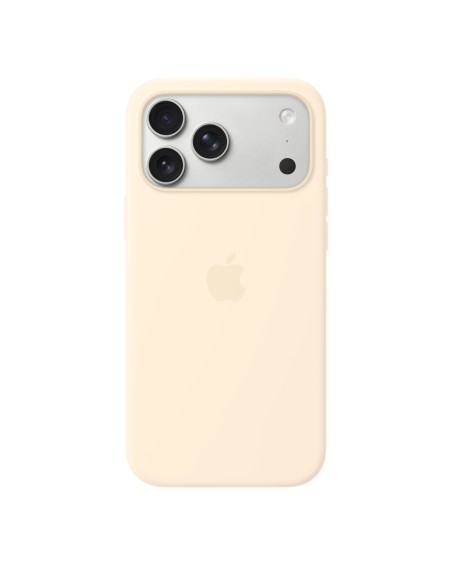 Funda de silicona con MagSafe para el iPhone 17 Pro Max - Vainilla