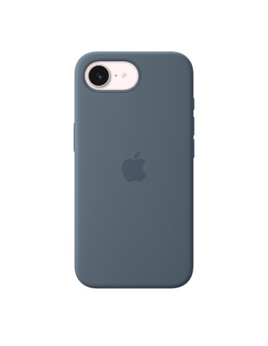 Funda de silicona con MagSafe para el iPhone 17e - Azul náutico