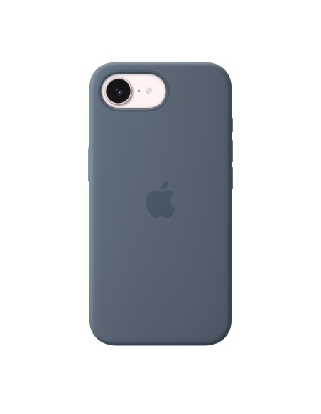Funda de silicona con MagSafe para el iPhone 17e - Azul náutico