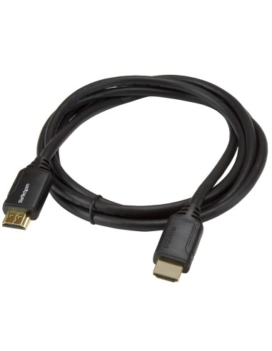 Cable de 2m HDMI 2.0 Certificado Premium con Ethernet - HDMI de Alta Velocidad Ultra HD de 4K a 60Hz HDR10 - para Monitores o T