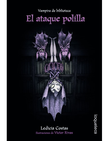 Vampira de biblioteca ataque polilla