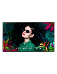 QMC Series QM65C Pantalla plana para señalización digital 165,1 cm (65") Wifi 500 cd / m² 4K Ultra HD Negro Tizen 7.0