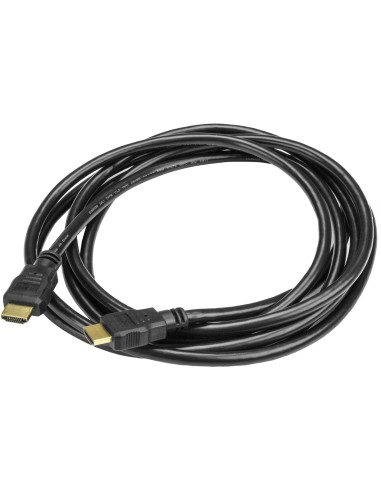 Cable HDMI de alta velocidad de 3m - 2x HDMI Macho - Negro - Ultra HD 4k x 2k