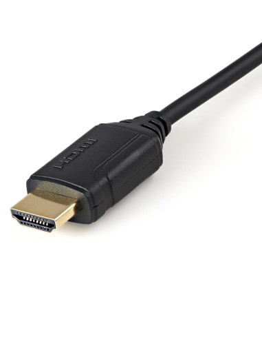 Cable de 50cm HDMI 2.0 Certificado Premium con Ethernet - HDMI de Alta Velocidad Ultra HD de 4K a 60Hz HDR10 - para Monitores o