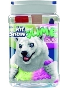 JUEGO INSTANT SLIME KIT SNOW SNOW BEAR - Pack de 3 unidades