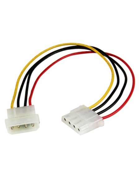 Cable de 30cm de Extensión de Alimentación Corriente Molex LP4 - 4 pines Macho a Hembra