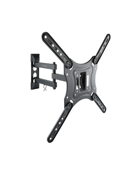 Soporte Giratorio e Inclinable para Monitor / TV LCD, Plasma de 23- 55, con Tres Pivotes, Negro