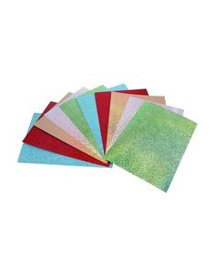 PAQ 20 CARTULINA LISO RUGOSO 50X70 220G BRINA SURTIDO