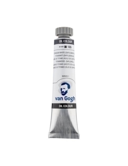 PINTURA OLEO VAN GOGH 20 ML. BLANCO TIT. - Pack de 3 unidades