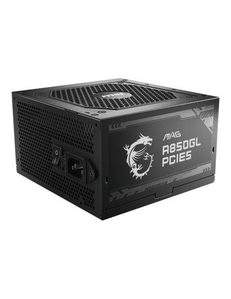 MAG A850GL PCIE5 unidad de fuente de alimentación 850 W 20+4 pin ATX ATX Negro