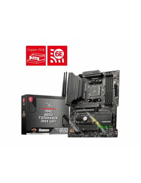 MAG B550 TOMAHAWK MAX WIFI AMD B550 Zócalo AM4 ATX