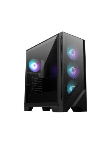 MAG FORGE 320R AIRFLOW carcasa de ordenador Micro Torre Negro, Transparente