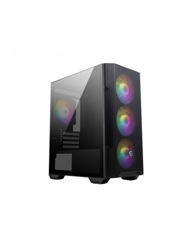 MAG FORGE M100R carcasa de ordenador Midi Tower Negro, Transparente