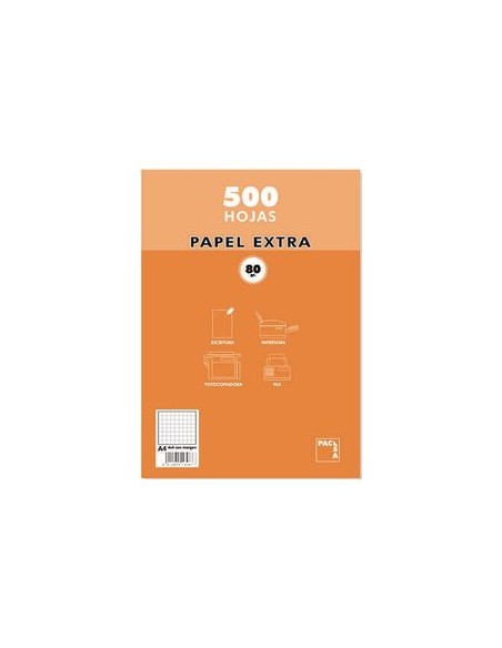 PAQUETE A4 500H 80G CUADRICULA 4X4 PACSA PAQUETE A4 500H 80G CUADRICULA 4X4 PACSA