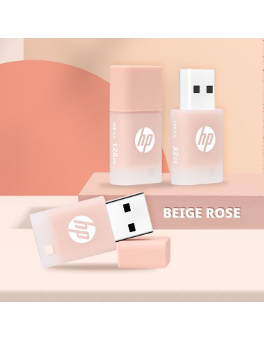 HPFD768K-64 unidad flash USB 64 GB USB tipo A 3.2 Gen 1 (3.1 Gen 1) Beige, Rosa