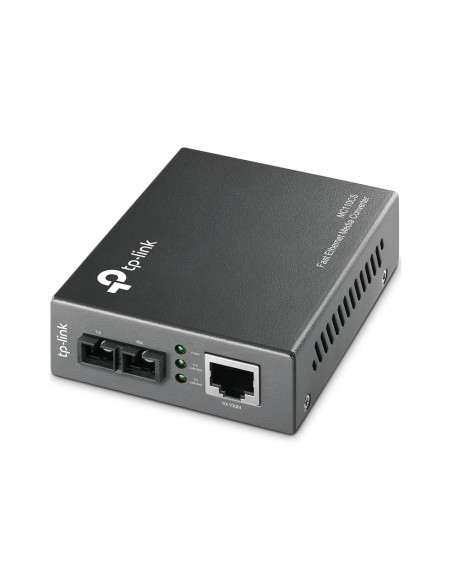 MC110CS convertidor de medio 1000 Mbit/s 1310 nm Negro