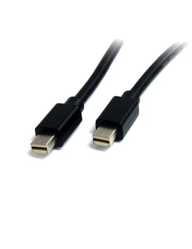 Cable de 2m Mini DisplayPort - de Vídeo 4K x 2K Ultra HD - Cable Mini DisplayPort 1.2 - Cable para Monitor Mini DP a Mini DP - M