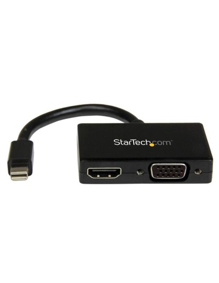 Adaptador Mini DP de Audio/Vídeo para Viajes - Conversor Mini DisplayPort a HDMI o VGA - 1920x1200 1080p