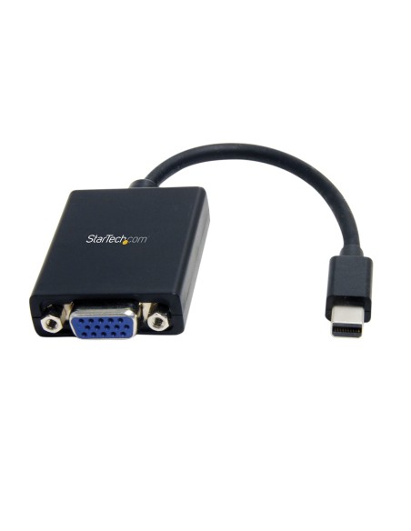 Adaptador Mini DisplayPort a VGA - Convertidor Activo de Mini DP a VGA - Vídeo 1080p - con Certificación VESA - mDP o Thunderbol