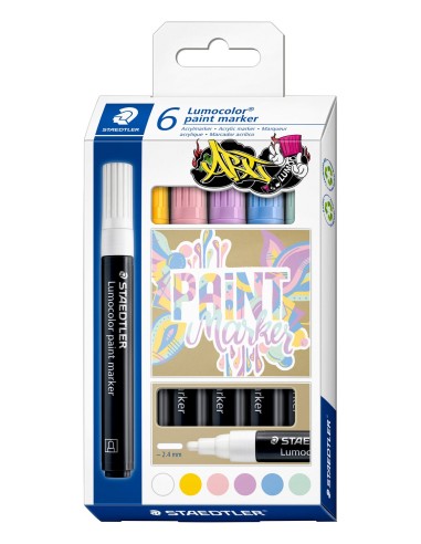 Lumocolor 349 C6-1 rotulador para colorear Colores surtidos 1 pieza(s)