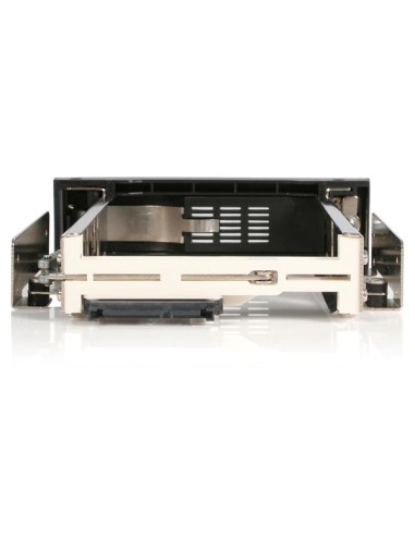 Rack Móvil Aluminio para Disco Duro HDD SATA de 3,5" Pulgadas sin Bandeja Bahía de 5,25"