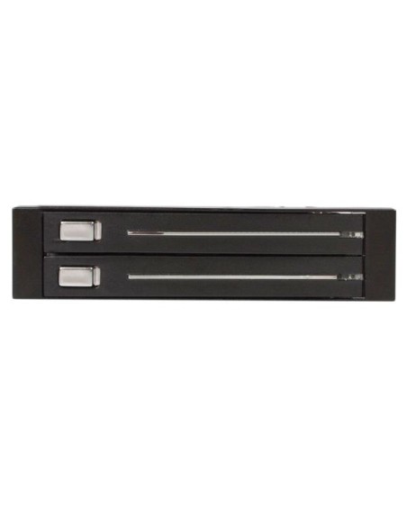 Rack Móvil Backplane de 2 Discos Duros HDD SATA 2,5" Pulgadas sin Bandeja Bahía 3,5"