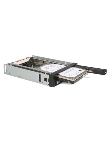 Rack Móvil Backplane de 2 Discos Duros HDD SATA 2,5" Pulgadas sin Bandeja Bahía 3,5"