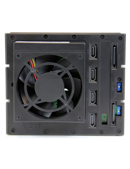 Rack Móvil Backplane de 4 Bahías de Intercambio en Caliente - Rack Móvil Hot Swap sin Bandeja para Unidades de DD SSD de 3,5in 