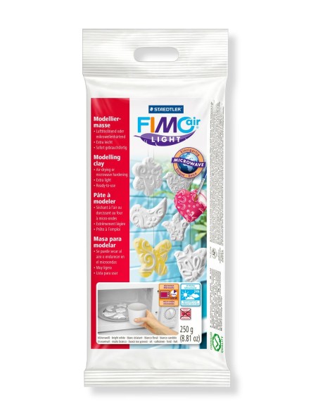 FIMO air light 8131 Pasta de modelar 250 g Blanco 1 pieza(s)