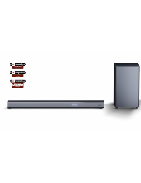 SHARP HT-SBW460 SOUNDBAR 3.1 DOLBY ATMOS&nbsp 440 W - HDMI ARC-CEC-BT&nbsp CON SUBWOOFER INALÁMBRICO NEGRO