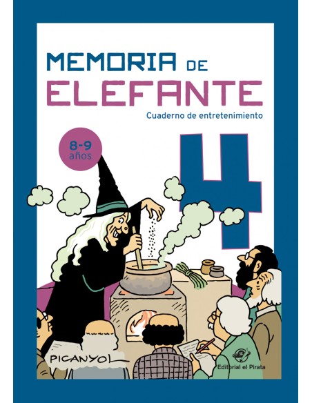 Memoria de elefante 4 cuaderno de entretenimiento